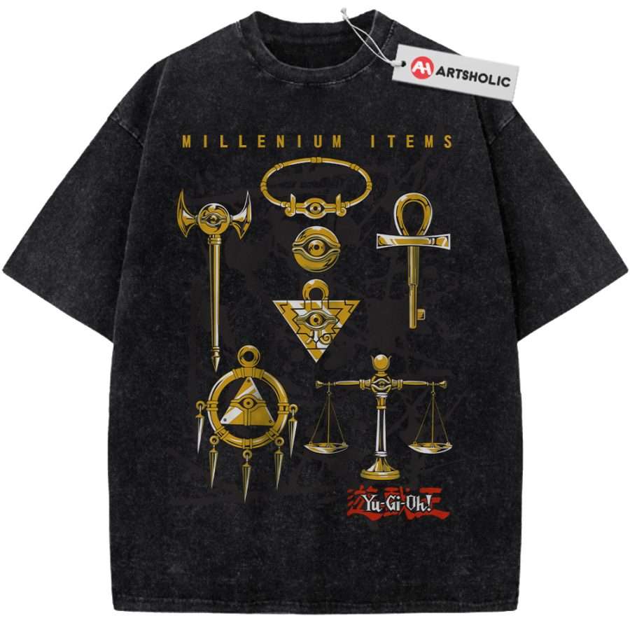 Alternative view of Yugi Shirt, Anime Shirt, Vintage T-Shirt