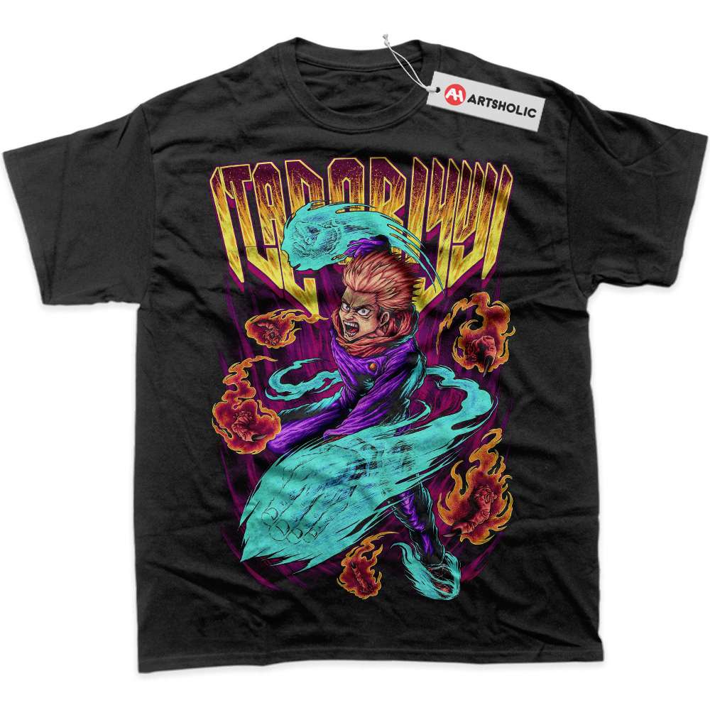 Yuji Itadori Shirt, Jujutsu Kaisen Shirt, Anime Shirt, Graphic Tee