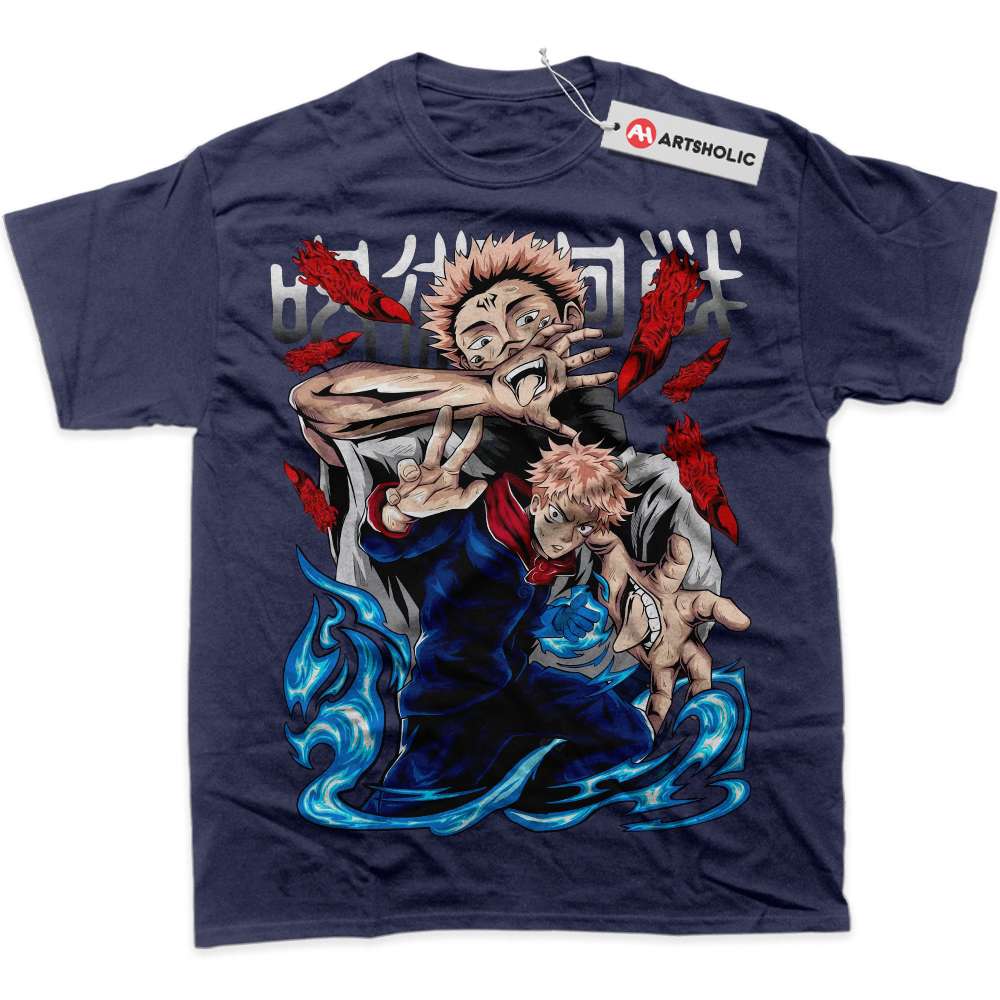 Yuji Itadori vs Sukuna Shirt, Jujutsu Kaisen Shirt, Anime Shirt, Graphic T-Shirt