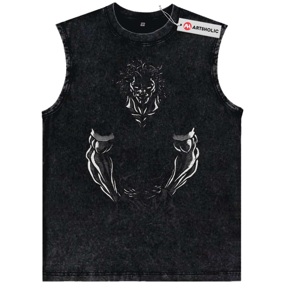 Yujiro Hanma Tank Top, Baki Tank Top Tank Top, Anime Tank Top, Vintage Tank Top