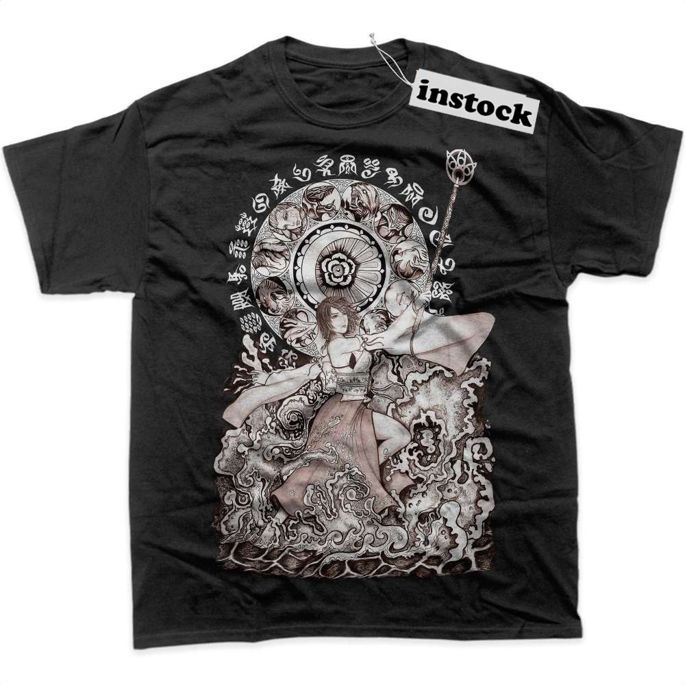 Yuna Shirt, Final Fantasy Shirt, Game Shirt, Graphic Tee