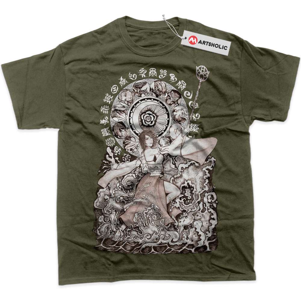 Alternative view of Yuna Shirt, Final Fantasy Shirt, Game Shirt, Graphic Tee