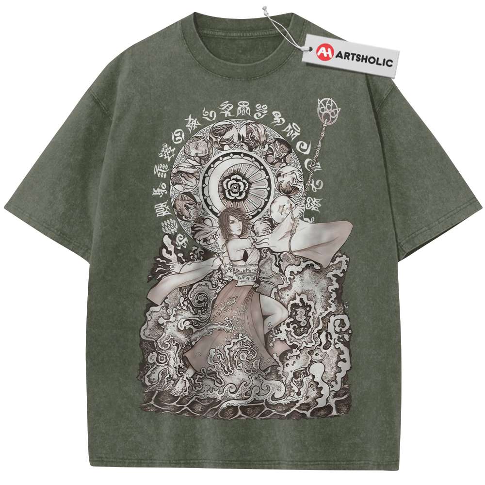 Alternative view of Yuna Shirt, Final Fantasy Shirt, Game Shirt, Vintage Tee