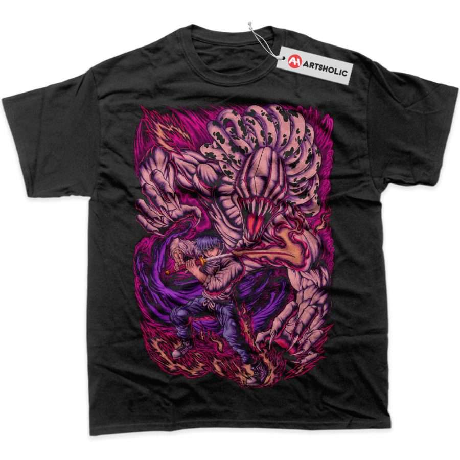 Alternative view of Yuta Okkotsu Shirt, Jujutsu Kaisen Shirt, Anime Shirt, Graphic T-Shirt