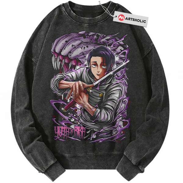 Yuta Okkotsu Sweatshirt, Jujutsu Kaisen Sweatshirt, Anime Sweatshirt, Vintage Sweatshirt