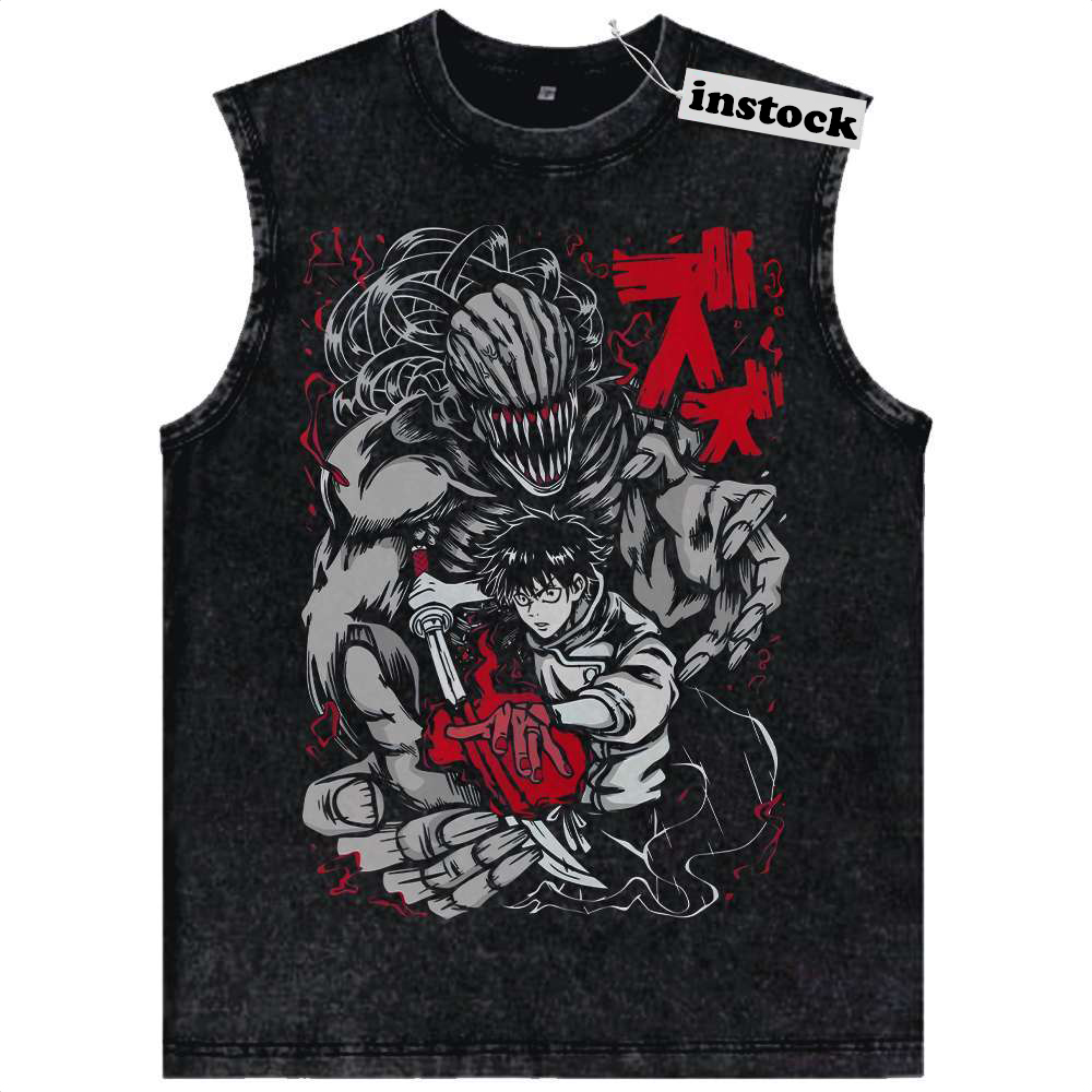 Yuta Okkotsu Tank Top, Jujutsu Kaisen Tank Top, Anime Tank Top, Vintage Tank Top