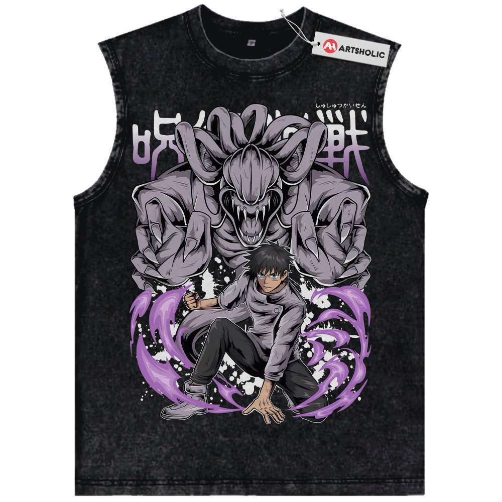 Yuta Okkotsu Tank Top, Jujutsu Kaisen Tank Top, Anime Tank Top, Vintage Tank Top