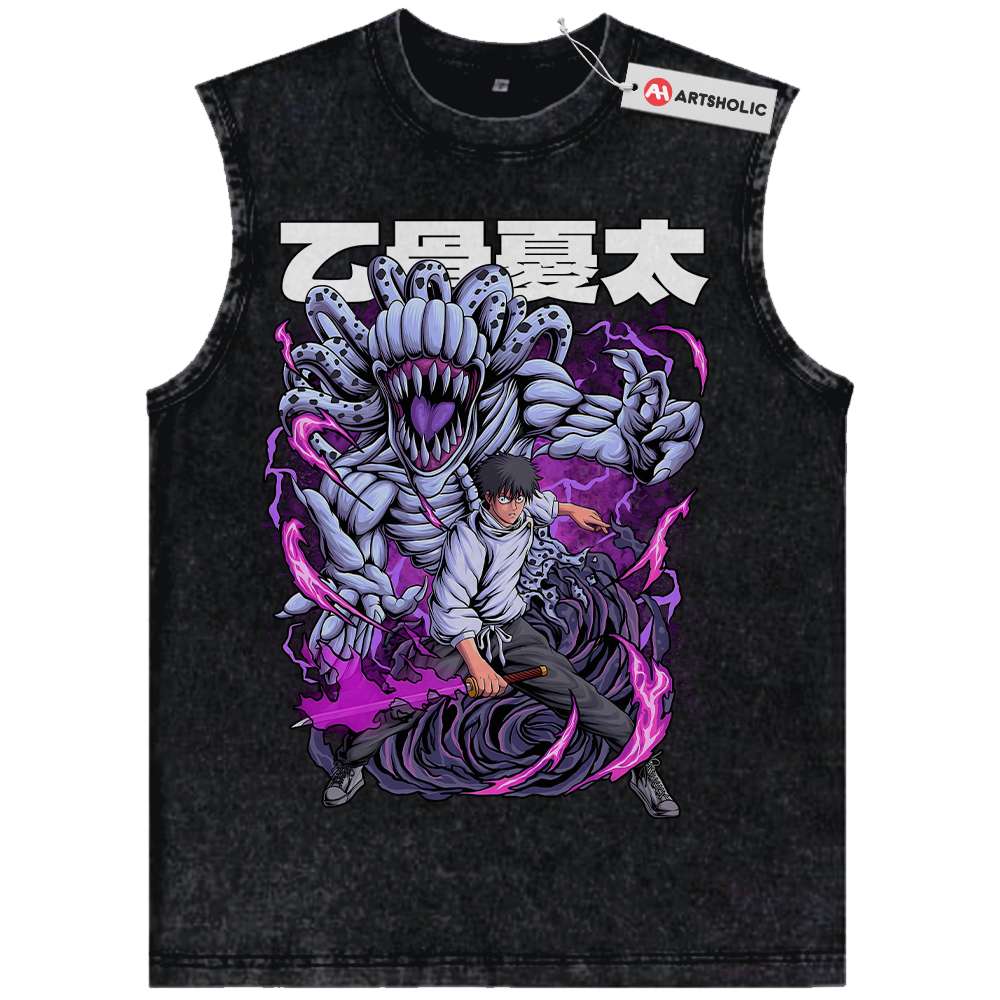 Yuta Okkotsu Tank Top, Jujutsu Kaisen Tank Top, Anime Tank Top, Vintage Tank Top