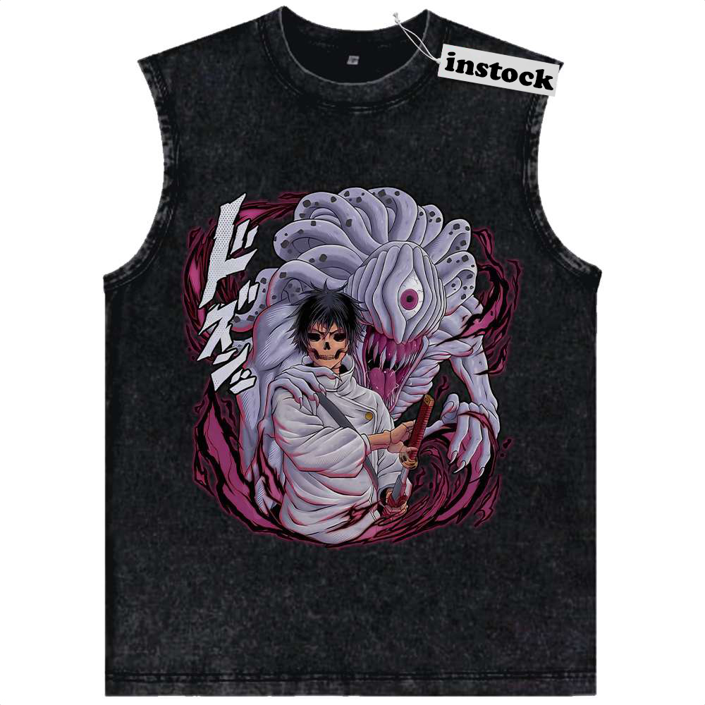 Yuta Okkotsu Tank Top, Jujutsu Kaisen Tank Top, Anime Tank Top, Vintage Tank Top