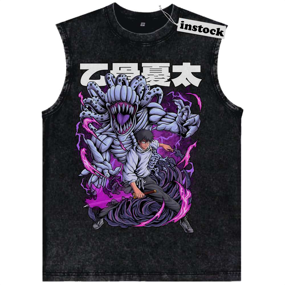 Yuta Okkotsu Tank Top, Jujutsu Kaisen Tank Top, Anime Tank Top, Vintage Tank Top