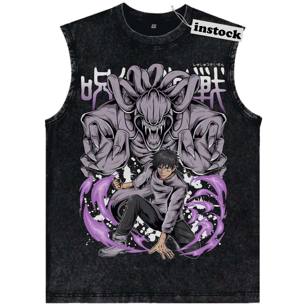 Yuta Okkotsu Tank Top, Jujutsu Kaisen Tank Top, Anime Tank Top, Vintage Tank Top