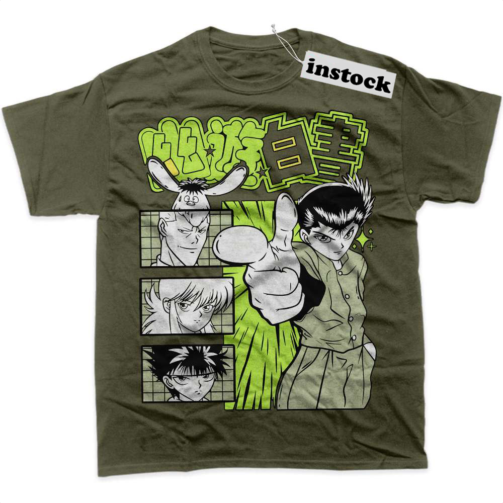 YuYu Hakusho Shirt, Anime Shirt, Graphic T-Shirt