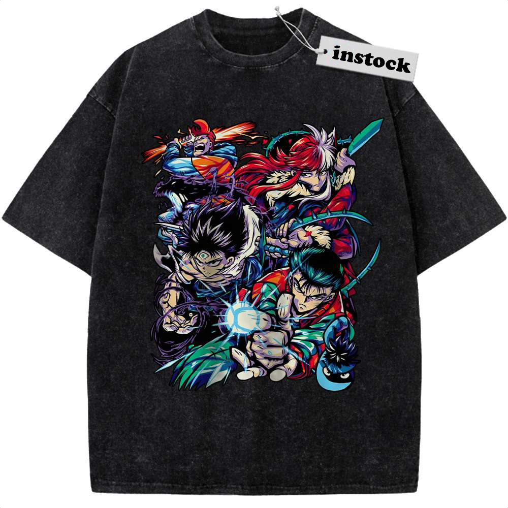 YuYu Hakusho Shirt, Anime Shirt, Vintage T-Shirt