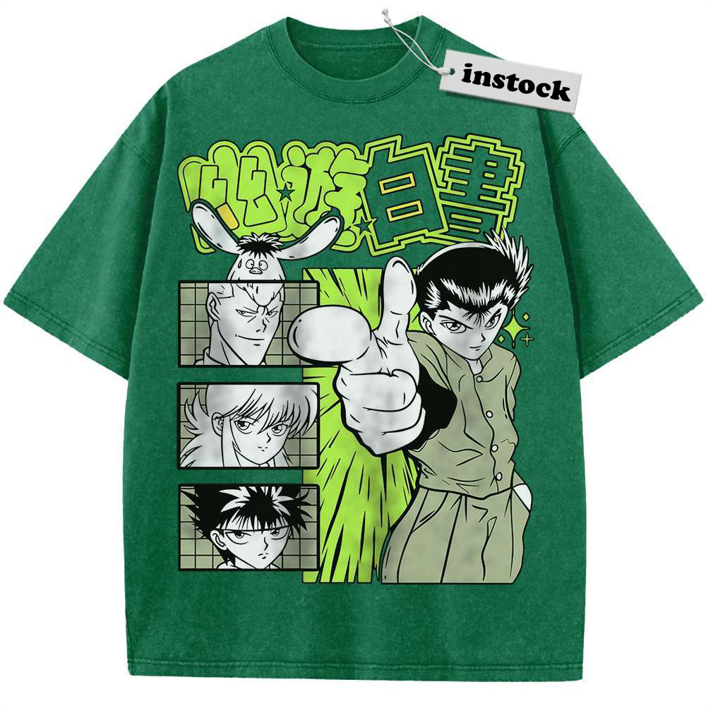 YuYu Hakusho Shirt, Anime Shirt, Vintage T-Shirt