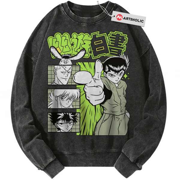 YuYu Hakusho Sweatshirt, Anime Sweatshirt, Vintage Sweatshirt