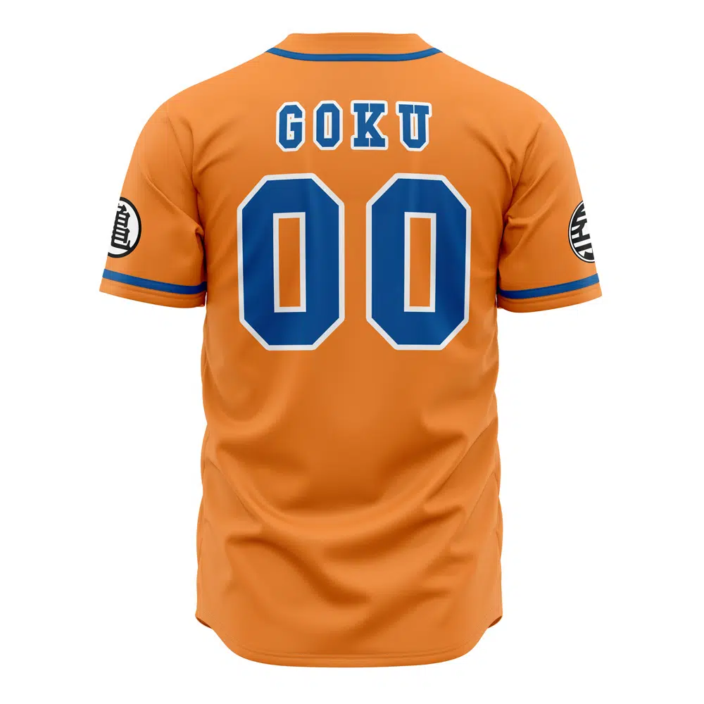 Alternative view of Z-Fighters Goku Dragon Ball Z Baseball Jersey