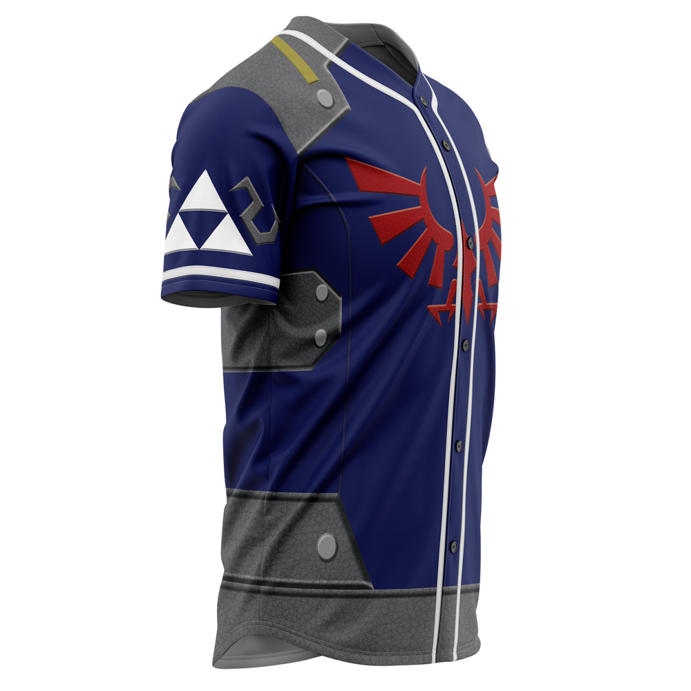 Alternative view of Zelda Shield Style Zelda Baseball Jersey