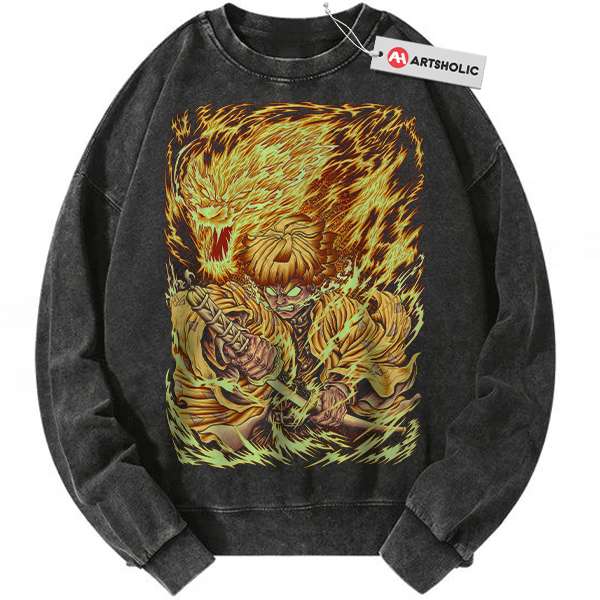 Zenitsu Agatsuma Sweatshirt, Demon Slayer Sweatshirt, Anime Sweatshirt, Vintage Sweater