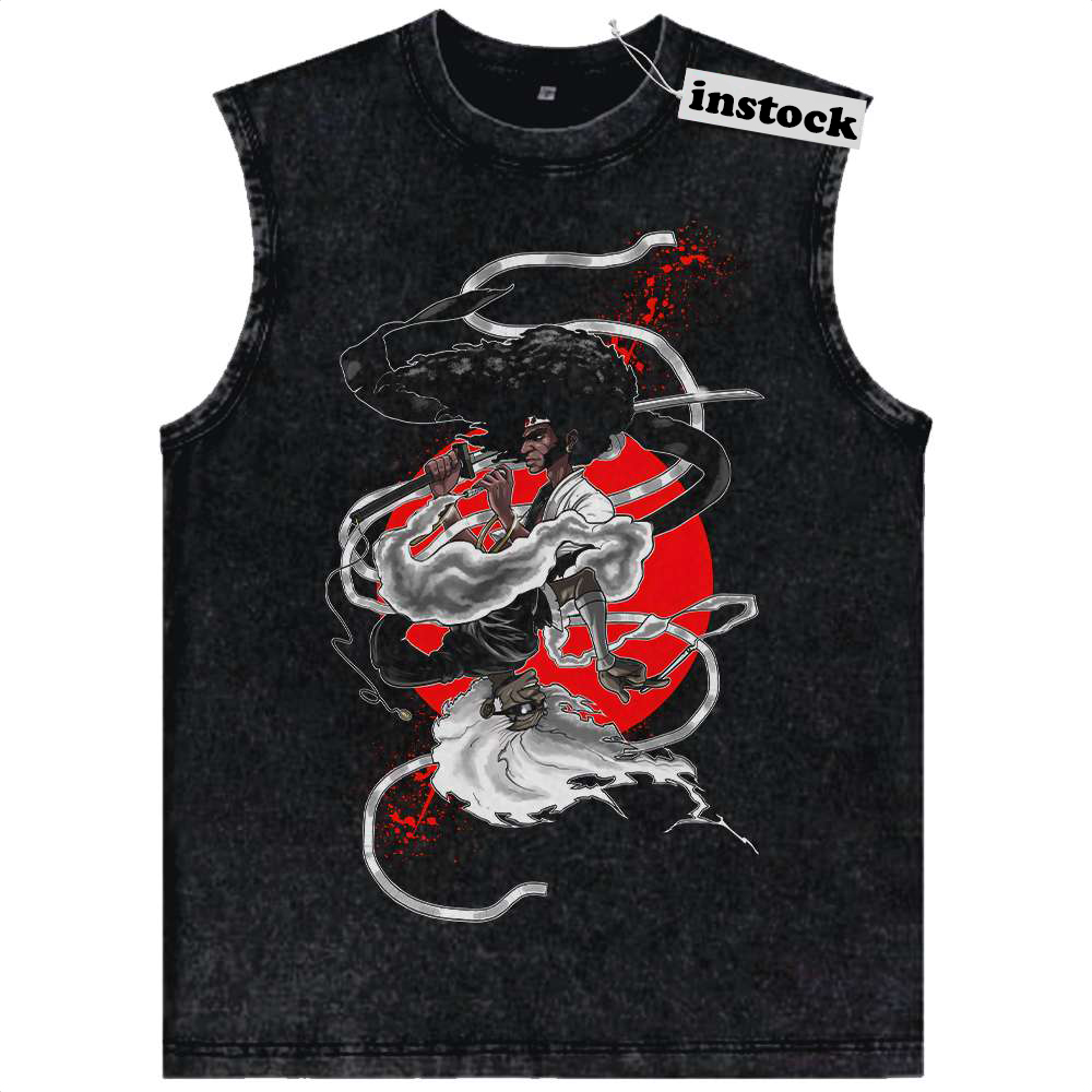 Zenitsu Agatsuma Tank Top, Demon Slayer Tank Top, Anime Tank Top, Vintage Tank Top
