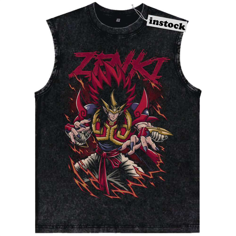Zenki Tank Top, Anime Tank Top, Vintage Tank Top