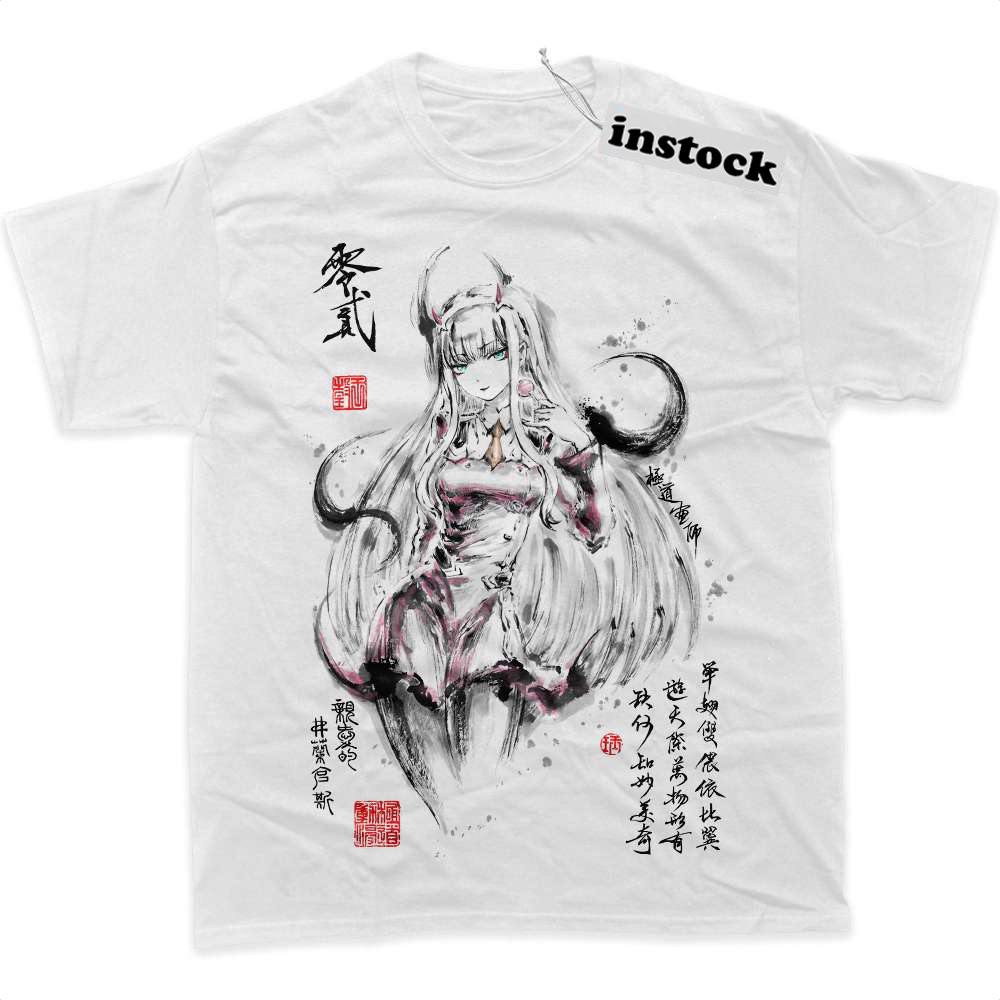 Zero Two Shirt, Darling in the Franxx Shirt, Anime Shirt, Graphic Tee