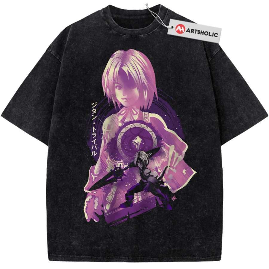 Alternative view of Zidane Tribal Shirt, Final Fantasy IX Shirt, Game Shirt, Vintage Tee