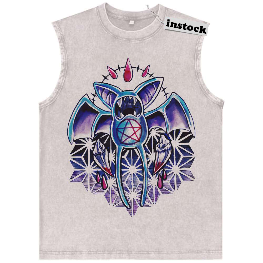 Zubat Tank Top, Pokemon Tank Top, Anime Tank Top, Vintage Tank Top
