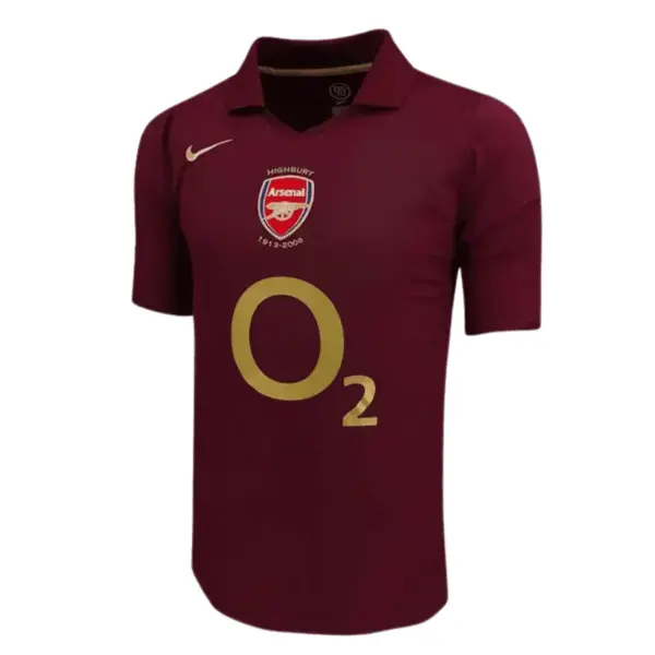 Alternative view of 05/06 Arsenal Home Retro Jersey