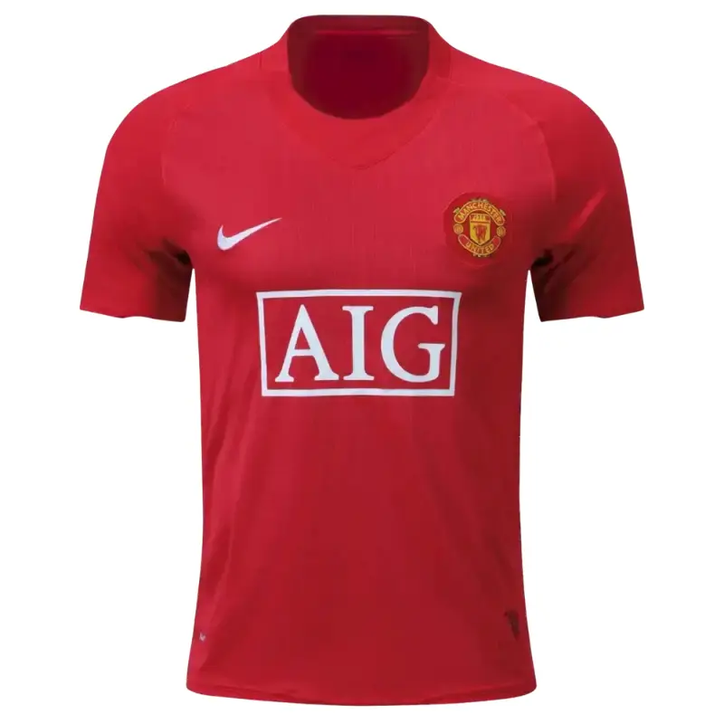 07/08 Man U Home Retro Jersey