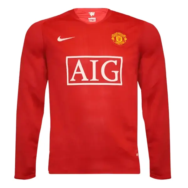 Alternative view of 07/08 Man U Long Sleeve Home Retro Jersey