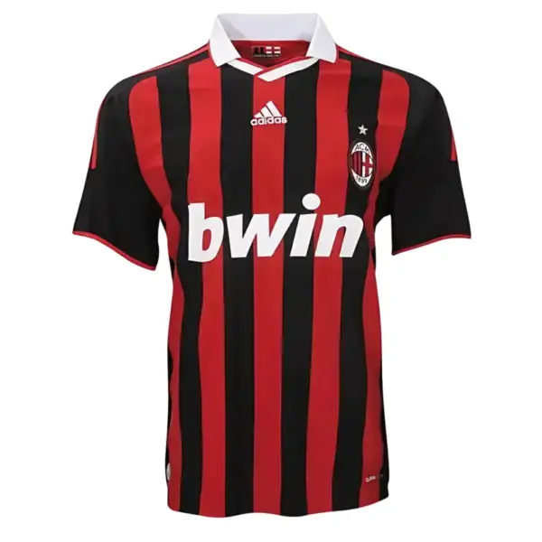 Alternative view of 09/10 AC Milan Home Retro Jersey