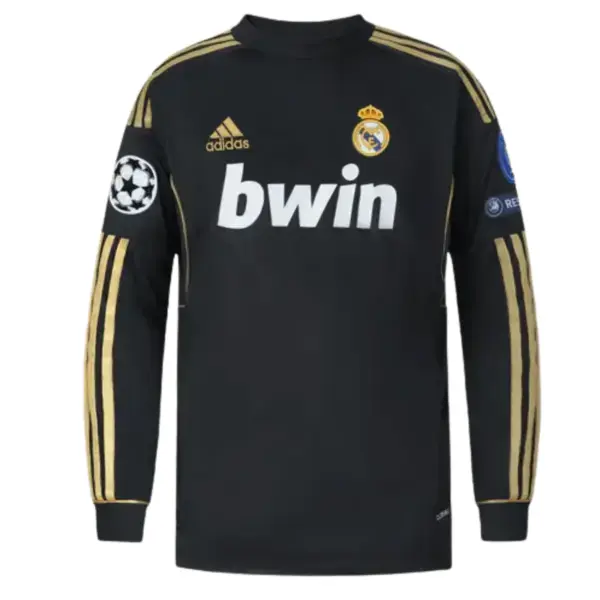 Alternative view of 11/12 Real Madrid Long Sleeve Away Retro Jersey
