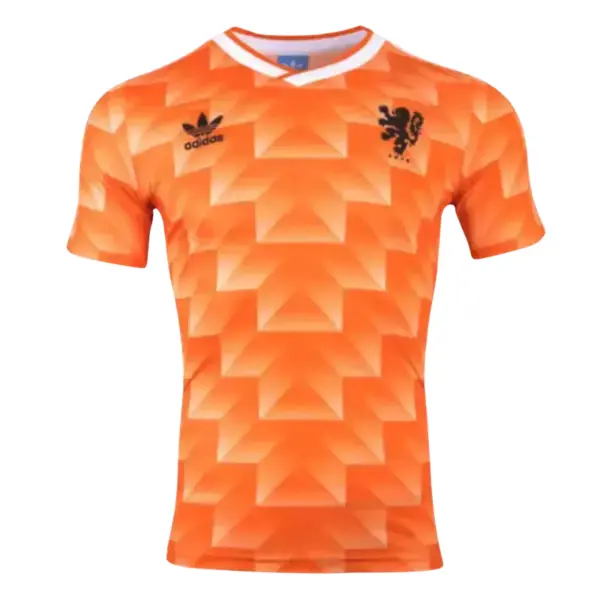 Alternative view of 1988 Netherlands Home Retro Jersey