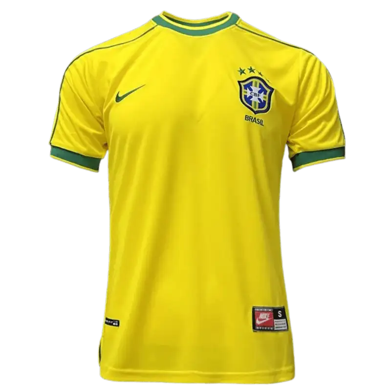 1998 Brazil Home Retro Jersey