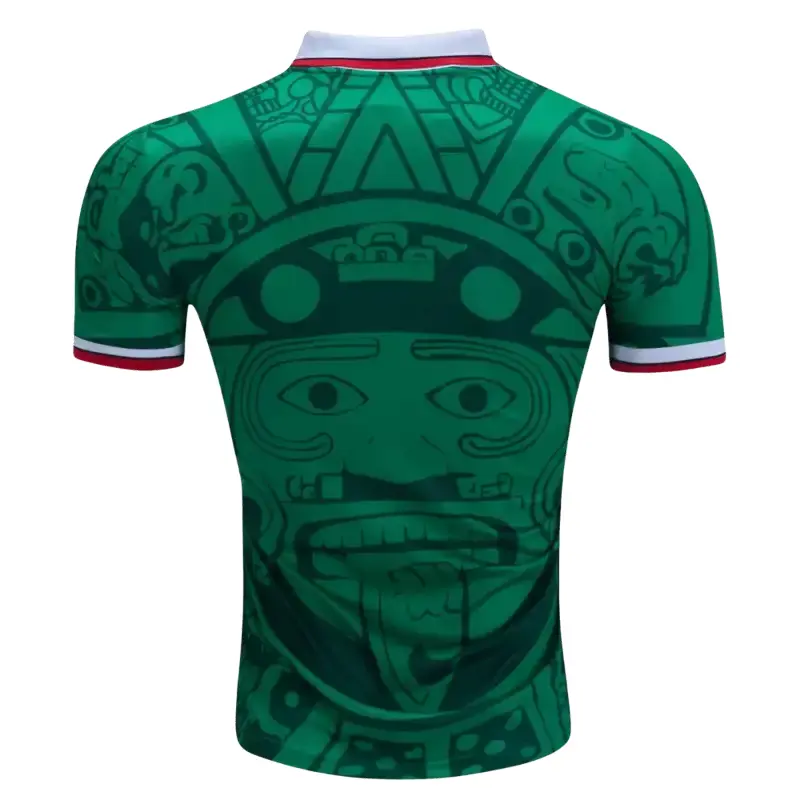 Alternative view of 1998 Mexico Home Retro Jersey