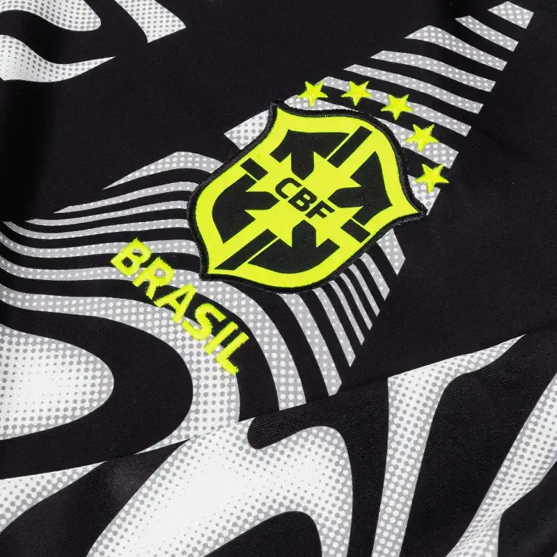 Alternative view of 2026 Brazil Hollywood Long Sleeve Jersey