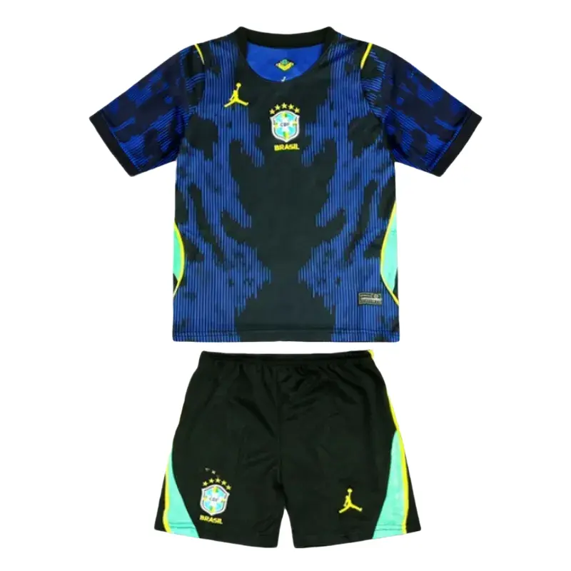 2026 Kids Brazil X Jordan Away Kit