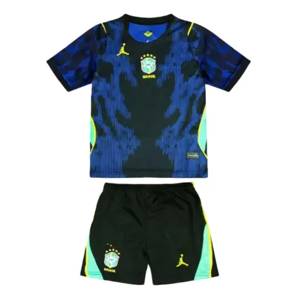 Alternative view of 2026 Kids Brazil X Jordan Away Kit