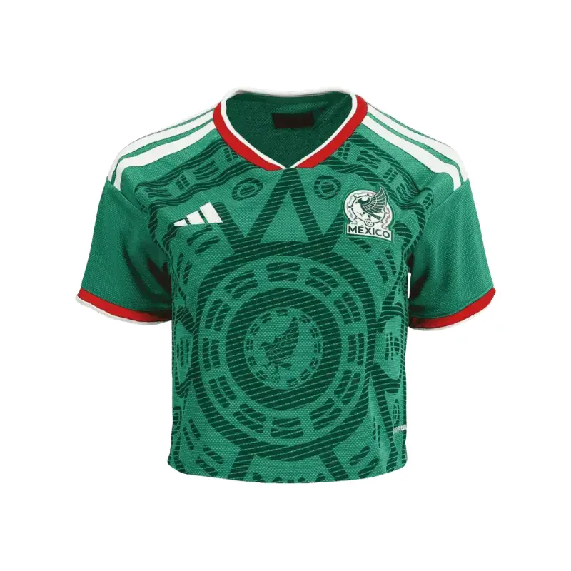 2026 Mexico Crop Top Home Jersey