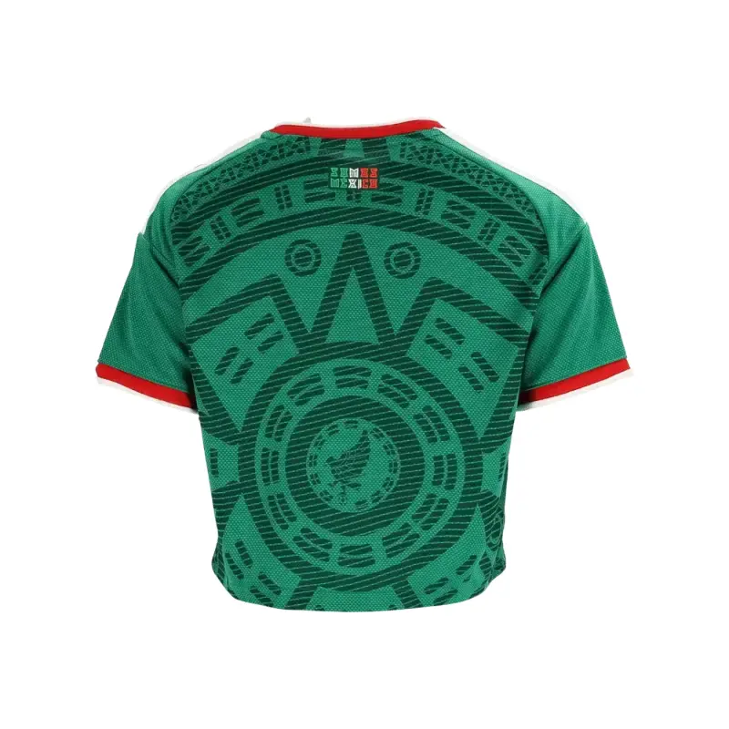 Alternative view of 2026 Mexico Crop Top Home Jersey