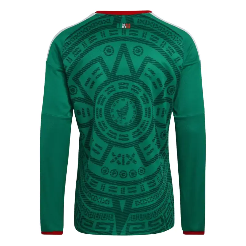 Alternative view of 2026 Mexico Home Long Sleeve Jersey