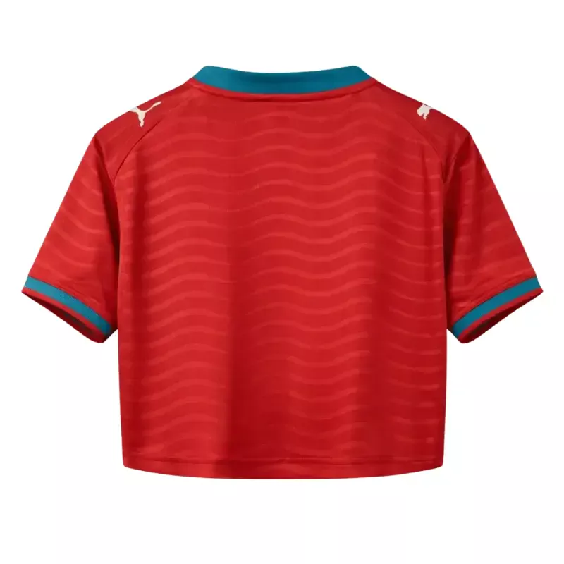 Alternative view of 2026 Portugal Crop Top Home Jersey