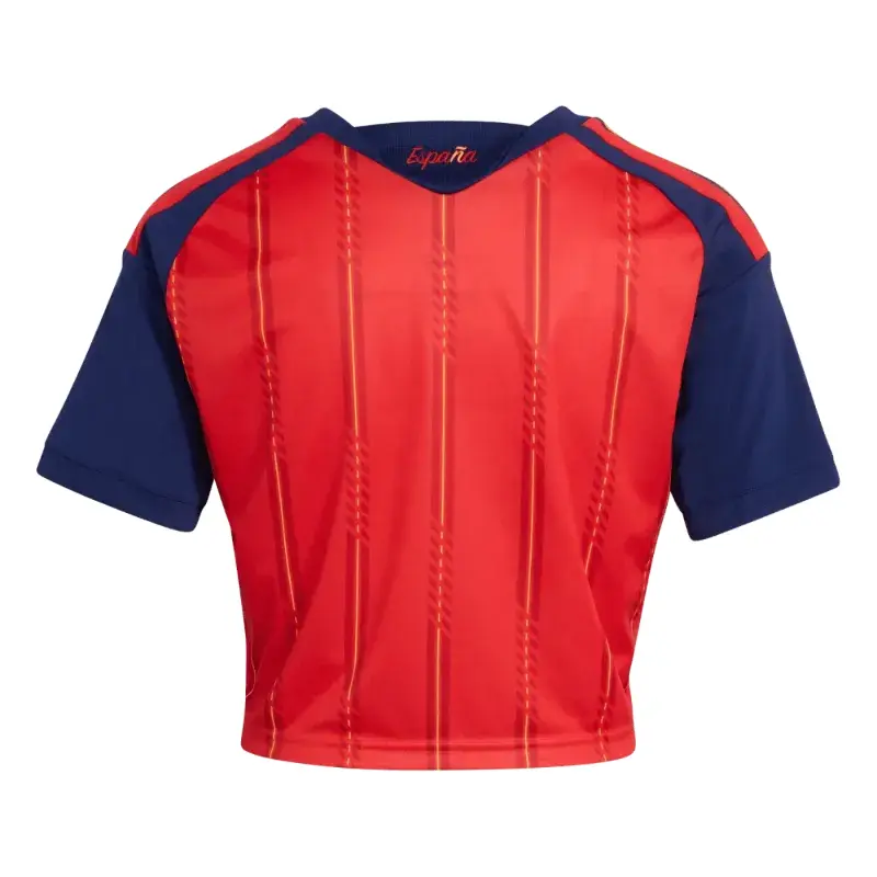 Alternative view of 2026 Spain Crop Top Home Jersey