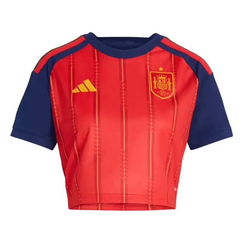 2026 Spain Crop Top Home Jersey