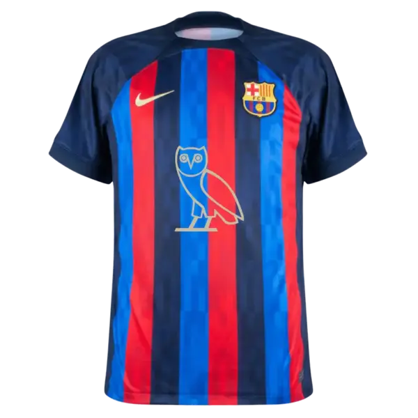 Alternative view of 22/23 Barcelona OVO Drake Edition Jersey