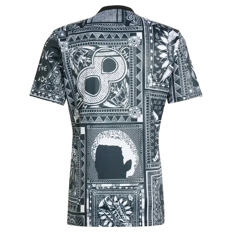 Alternative view of 23/24 Arsenal Black Edition Pre-Match Jersey