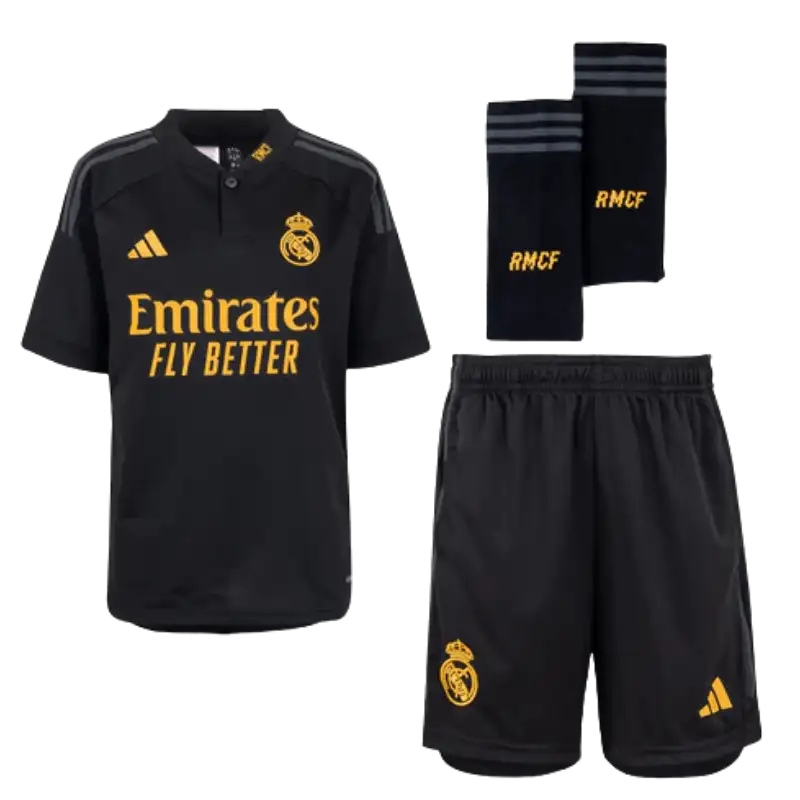 23/24 Kids Real Madrid Third Kit