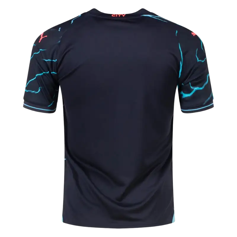 Alternative view of 23/24 Manchester City Third Jersey