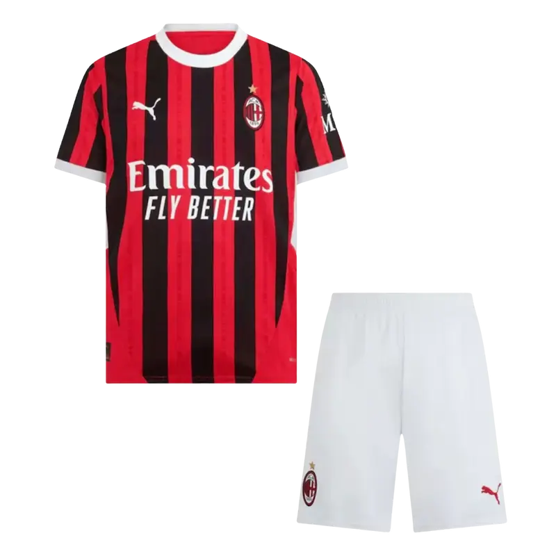 24/25 Kids AC Milan Home Kit