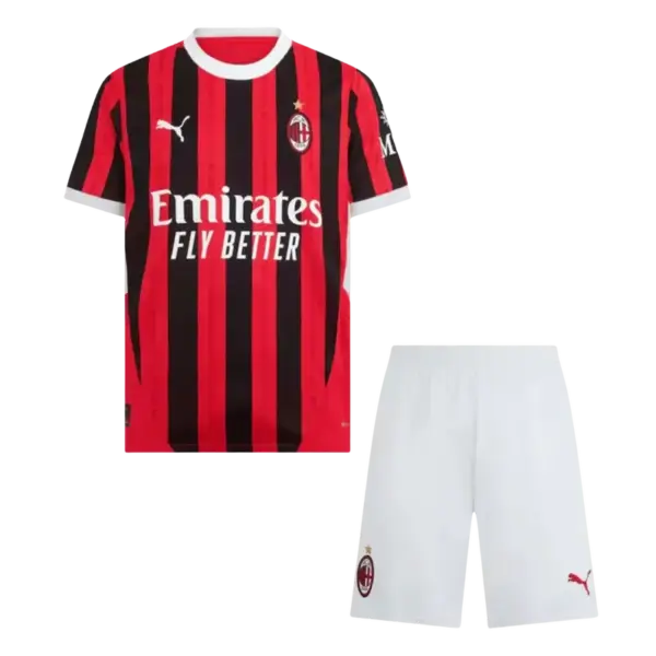 Alternative view of 24/25 Kids AC Milan Home Kit